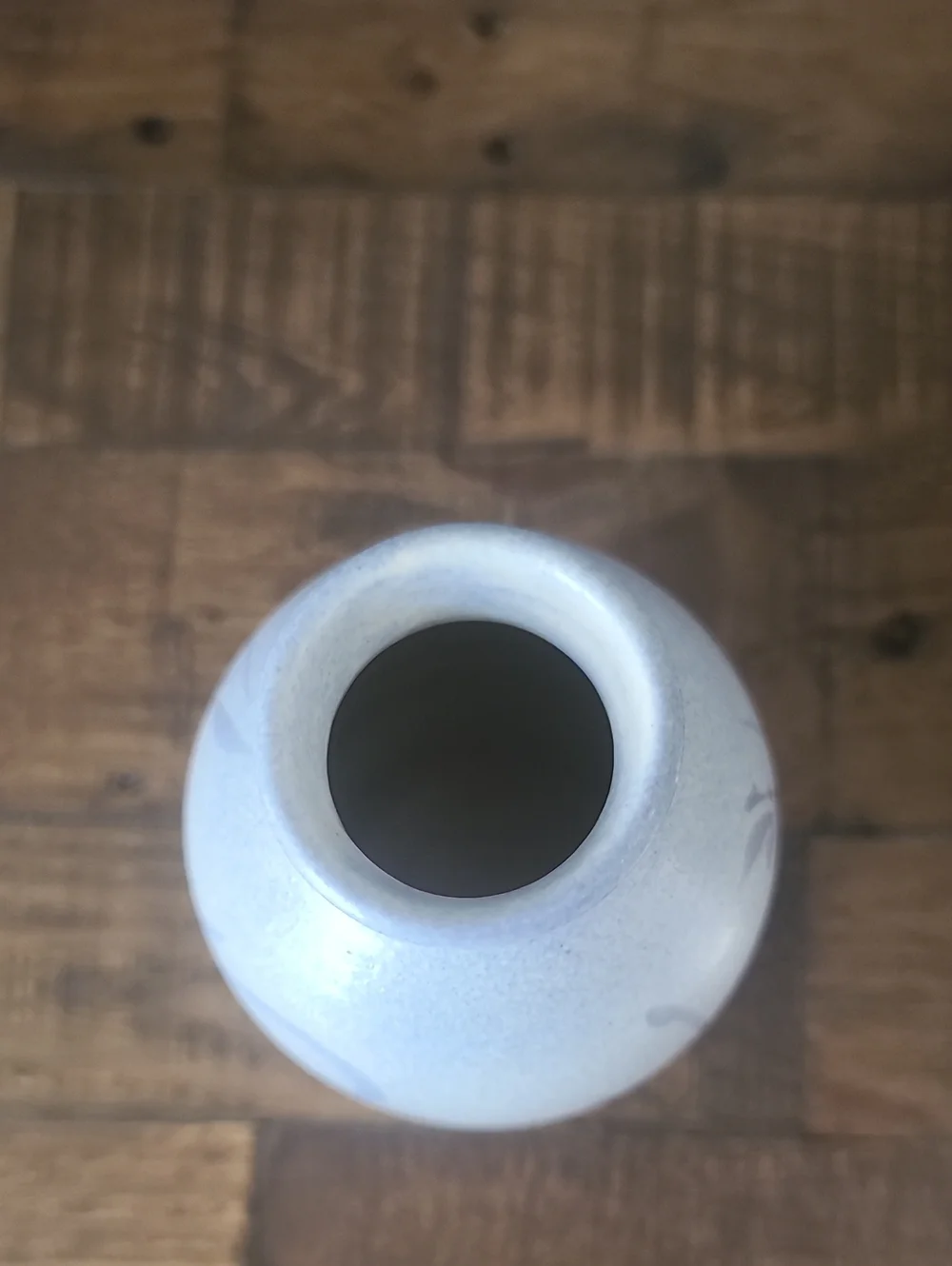 Westlin Studio  Ceramic Vase with Subtle Floral Detail